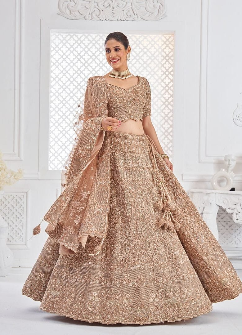 Golden Lehenga