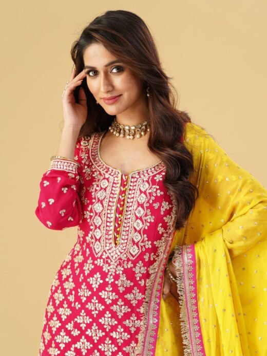 Multi Colour Gharara Set