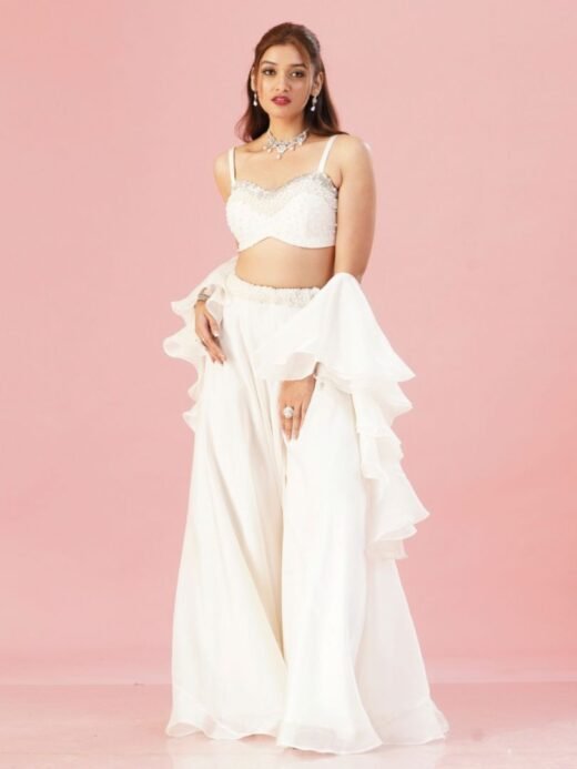 White Pearl pant set