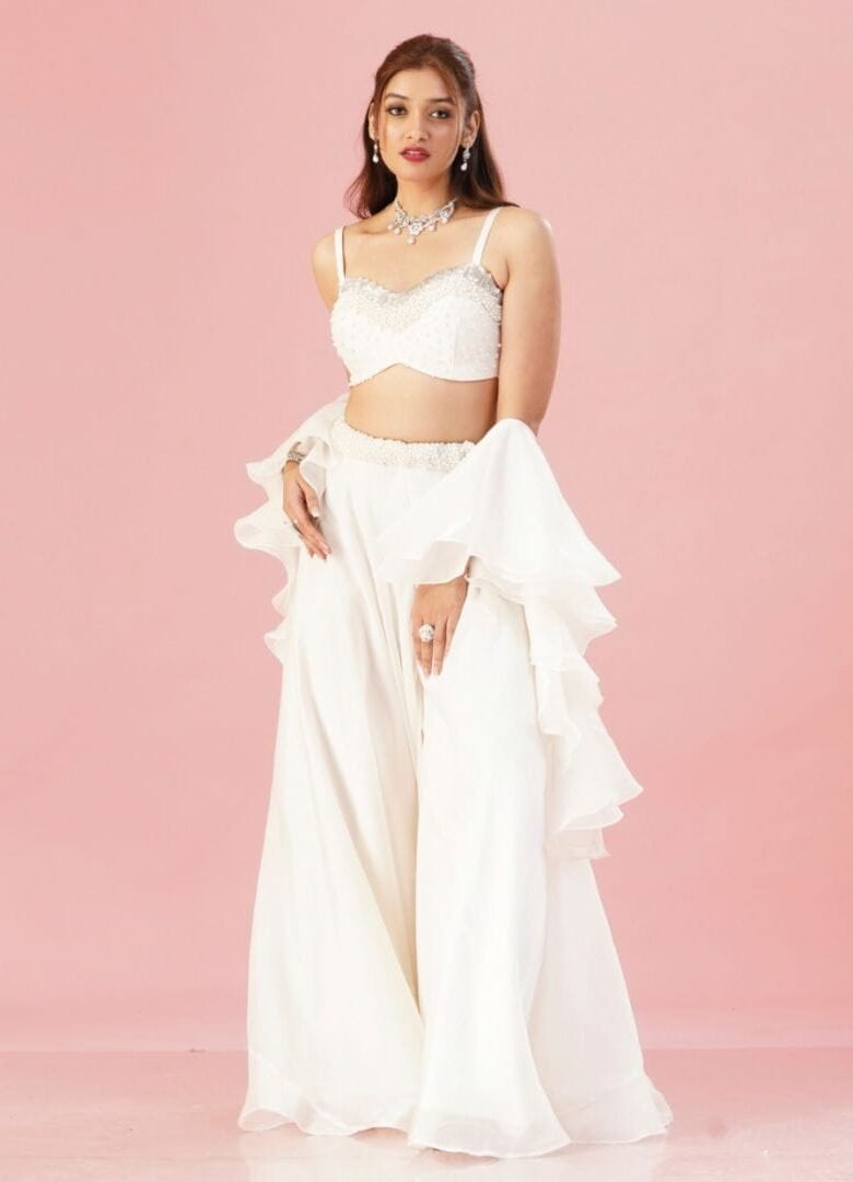 White Pearl pant set