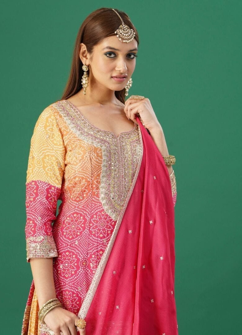 Bandini Sharara Set