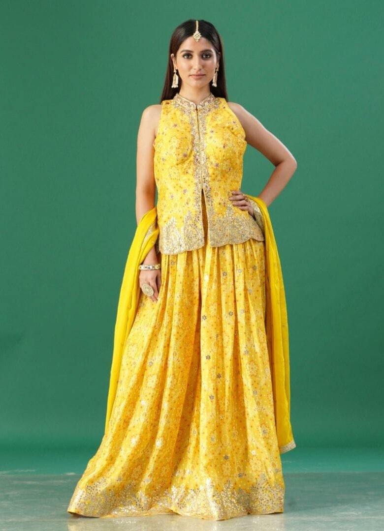 Bandini Peplum Kurta Set