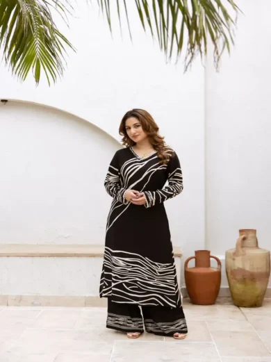 Black Palazzo Set