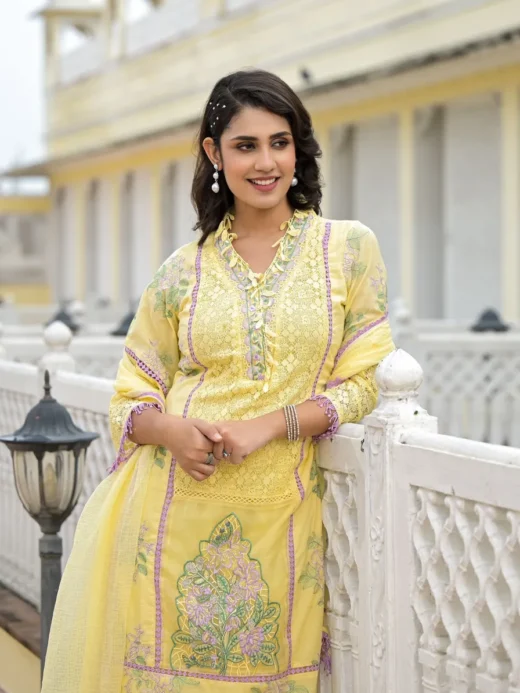Yellow Kurta Set