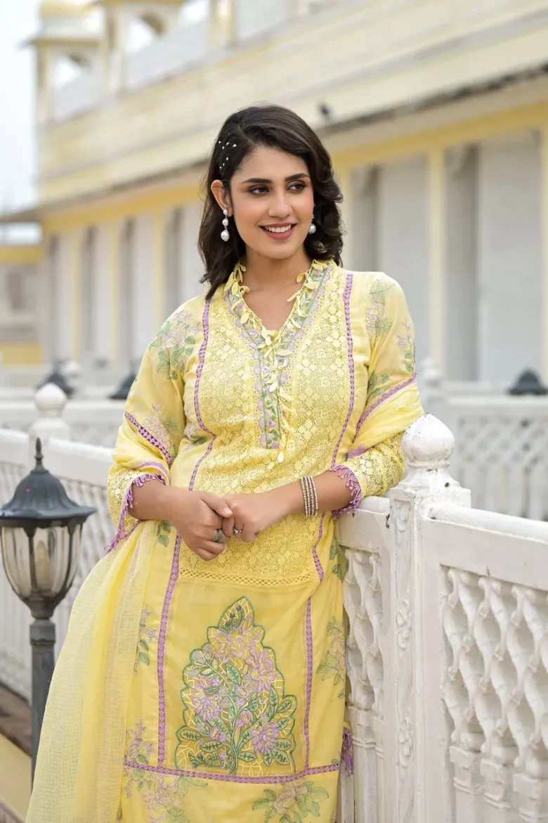 Yellow Kurta Set